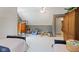 Spacious bedroom featuring two beds, neutral carpet, and ample space for play and storage at 10220 N Serenity Ln, Mooresville, IN 46158
