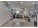 Spacious unfinished basement with mechanicals and access to other areas at 10776 S 250 W, Flat Rock, IN 47234