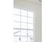 Bright, white window with view of a neighboring house at 10959 Belgian Ln, Zionsville, IN 46077