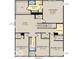 Second floor plan featuring an owner's suite, loft, laundry room, and three additional bedrooms at 1103 Marston Ln, Avon, IN 46123