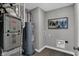 Utility room with a modern water heater and furnace at 1178 Turner Trace Pl, Avon, IN 46123