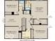 Second floor plan showing the owner's suite, bedrooms, a loft, and laundry room at 11925 Vale St, Indianapolis, IN 46235