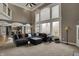 Open living room with lots of light at 13934 Salsbury Creek Dr, Carmel, IN 46032