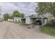 Street view of carport offers covered parking and storage opportunities at 1643 E Tabor St, Indianapolis, IN 46203