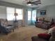 Comfortable living room with plush seating and ample natural light at 2630 Wedgewood Dr, Columbus, IN 47203