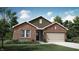 Beautiful single-Gathering home with brick exterior, a two-car garage, and a well-maintained lawn at 4205 Malvern Way, Indianapolis, IN 46235