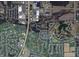Aerial view showing the home's location and proximity to nearby amenities and green spaces at 431 Fox Cir, Noblesville, IN 46060