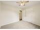 Empty bedroom with carpet flooring, closet and a window at 431 Fox Cir, Noblesville, IN 46060