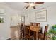 Charming dining area featuring a wooden table, chairs, and tasteful decor at 431 Fox Cir, Noblesville, IN 46060