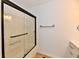 Bathroom featuring a shower, towel rack and neutral paint at 609 Delray Dr, Indianapolis, IN 46241