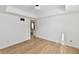 Bright living room featuring wood floors and an open layout at 609 Delray Dr, Indianapolis, IN 46241