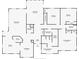 Floor plan shows the foyer, kitchen, dining, living, Gathering room, and primary bedroom and bathroom layout at 6149 W Olive Branch Rd, Greenwood, IN 46143