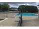 Fenced community pool offers a refreshing amenity for residents to enjoy at 745 S Summerhaven Ct, New Palestine, IN 46163