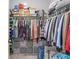 Spacious walk-in closet with ample storage and organization solutions at 75 Hovden Dr, Cicero, IN 46034