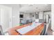 Open dining area with views of the kitchen and living room at 75 Hovden Dr, Cicero, IN 46034