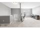 Home office space featuring a built-in desk area and an abundance of natural light at 75 Hovden Dr, Cicero, IN 46034