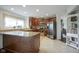 Spacious kitchen with granite countertops, stainless steel appliances, and ample cabinet space at 8875 White Fir Dr, Indianapolis, IN 46256