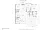 Detailed floor plan showcasing spacious layout with primary bedroom, living room, and sunroom at 9359 Foudray N Cir, Avon, IN 46123