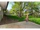 Backyard with patio and chiminea at 112 Coronado Rd, Indianapolis, IN 46234