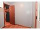 A view of a small entryway with a coat rack and storage at 112 Coronado Rd, Indianapolis, IN 46234