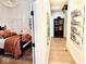 Hallway showcasing a bedroom and home decor for a warm and inviting atmosphere at 114 S Walnut St, Muncie, IN 47305
