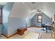Bright bonus room offers vaulted ceilings, windows, with play and study areas, perfect for creativity and relaxation at 12608 E 86Th St, Indianapolis, IN 46236