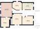 Detailed floor plan showcasing a spacious layout with living room, kitchen, and multiple bedrooms for comfortable living at 1408 W Jackson St, Muncie, IN 47303