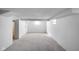 Spacious basement with white walls, ready to be transformed into a living or recreational area at 1417 E Michigan St, Indianapolis, IN 46201