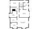Second story floor plan showcasing bedrooms, walk-in closets and bathrooms at 1417 E Michigan St, Indianapolis, IN 46201