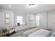 The main bedroom has a window nook for relaxing with decor at 1417 E Michigan St, Indianapolis, IN 46201