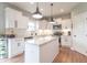 Bright, spacious kitchen with stainless steel appliances and center island at 1417 Layton Rd, Anderson, IN 46011