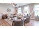 Inviting living room with comfortable seating and natural light at 1417 Layton Rd, Anderson, IN 46011