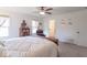 Bright bedroom with natural light, comfortable bed, and neutral decor at 1417 Layton Rd, Anderson, IN 46011