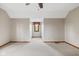 Bright bedroom featuring neutral walls, carpet flooring and a ceiling fan at 15 Northridge Ct, Brownsburg, IN 46112