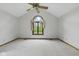 Primary bedroom offers ample natural light with a large window and high ceilings at 15 Northridge Ct, Brownsburg, IN 46112