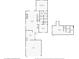 Detailed floor plan showcasing the layout of the home with labeled rooms and dimensions at 15 Northridge Ct, Brownsburg, IN 46112