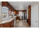 Well-equipped kitchen featuring stainless steel appliances and ample cabinet space for storage at 17 W Washington St, Mooresville, IN 46158