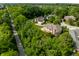 Stunning aerial view showcases the home's prime location in a lush, green neighborhood at 269 Manchester Ct, Noblesville, IN 46060