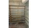 Spacious basement shelving providing lots of storage space at 302 E Main St, Greenfield, IN 46140