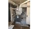 Basement interior with updated furnace and utility features at 302 E Main St, Greenfield, IN 46140