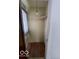 Bedroom closet with single shelf and hanger bar at 302 E Main St, Greenfield, IN 46140