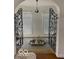 Bright living room showcasing a beautiful water feature and decorative ironwork at 302 E Main St, Greenfield, IN 46140
