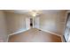 Bright bedroom features neutral walls, carpet flooring, and ceiling fan at 319 N Ridgeview Dr, Indianapolis, IN 46219