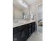 Bathroom with double sink vanity, chrome fixtures and bright lighting, provides a spa-like experience at 3678 Sugar Pine Ln, Zionsville, IN 46077
