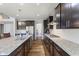 Elegant kitchen with granite countertops, stainless steel appliances, and hardwood flooring at 3678 Sugar Pine Ln, Zionsville, IN 46077