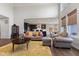 Inviting living space with open kitchen concept, creating an ideal space for entertaining and relaxation at 3678 Sugar Pine Ln, Zionsville, IN 46077