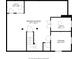 Basement floor plan with a large recreation room, two utility areas, and a storage room at 440 E 82Nd St, Indianapolis, IN 46240