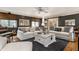 Spacious living room with hardwood floors, neutral decor, and ample seating at 440 E 82Nd St, Indianapolis, IN 46240