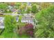 Overview of a tranquil neighborhood with tree-lined streets and diverse home styles at 473 N 17Th St, Noblesville, IN 46060
