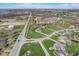 Elevated perspective of a suburban area featuring tidy landscaping, varied housing, and quiet streets, capturing a serene atmosphere at 4940 Sundance Trl, Indianapolis, IN 46239